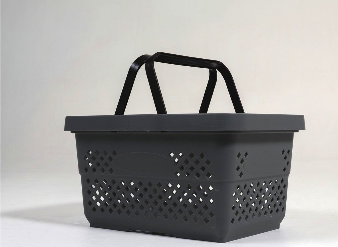 22 Litre Plastik El Sepeti – Antrasit
