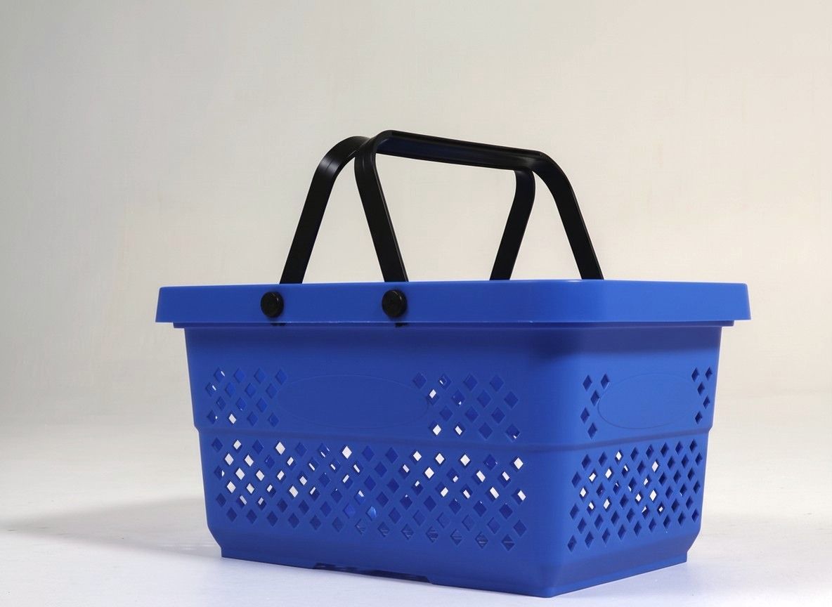 22 Litre Plastik El Sepeti – Mavi