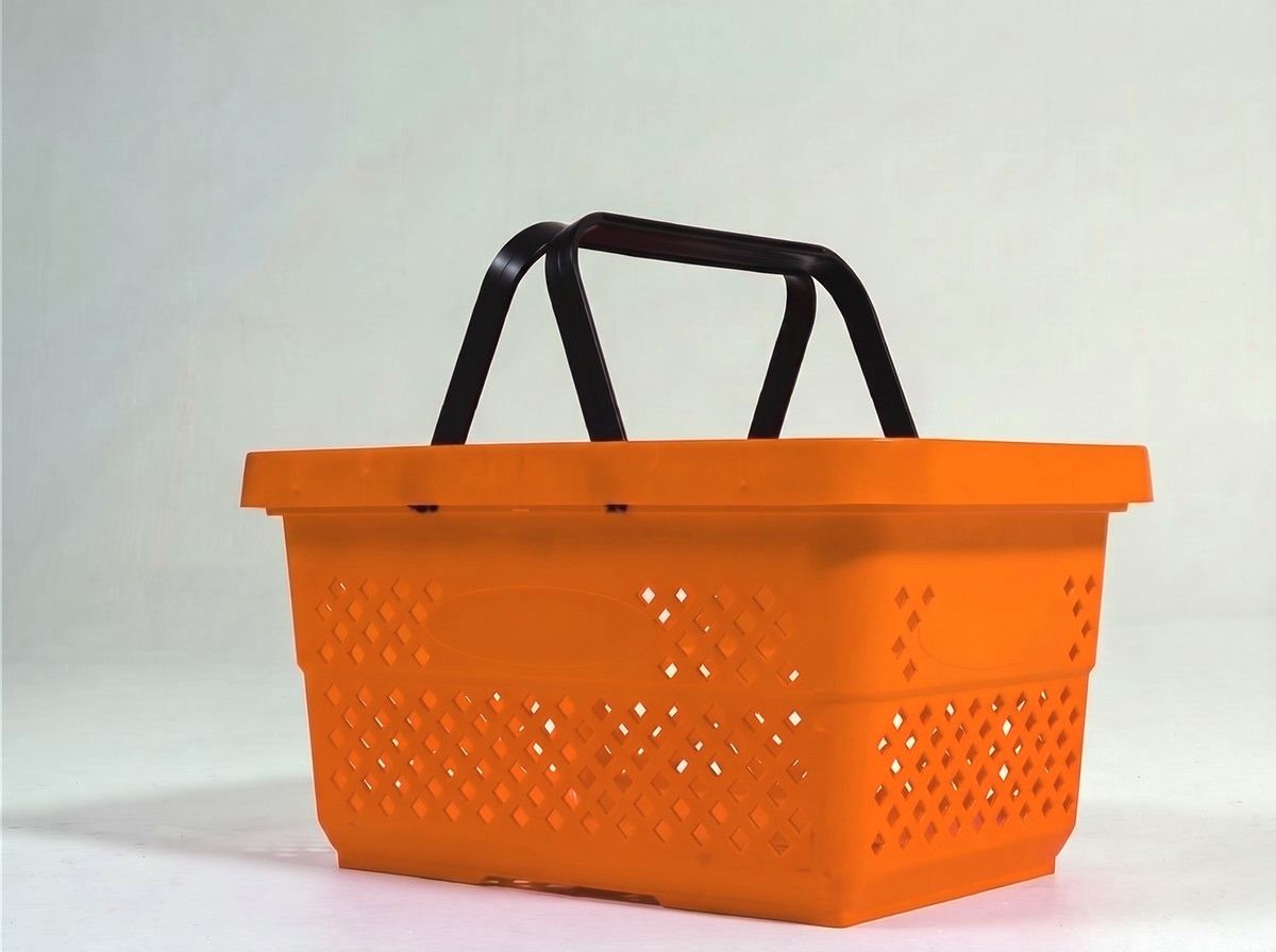 22 Litre Plastik El Sepeti – Turuncu