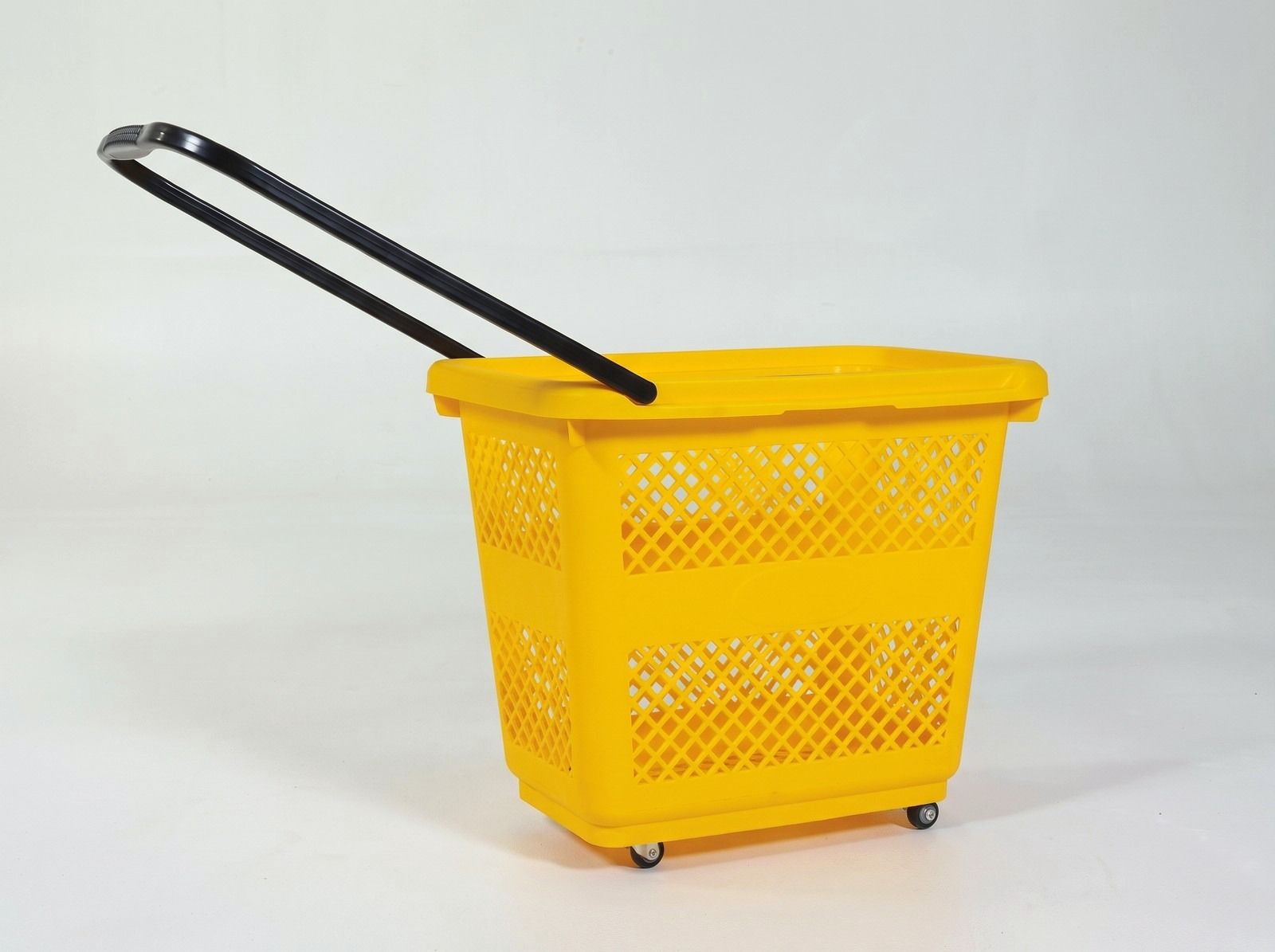 54 Litre Tekerlekli Plastik El Sepeti – Marsis MPSB54