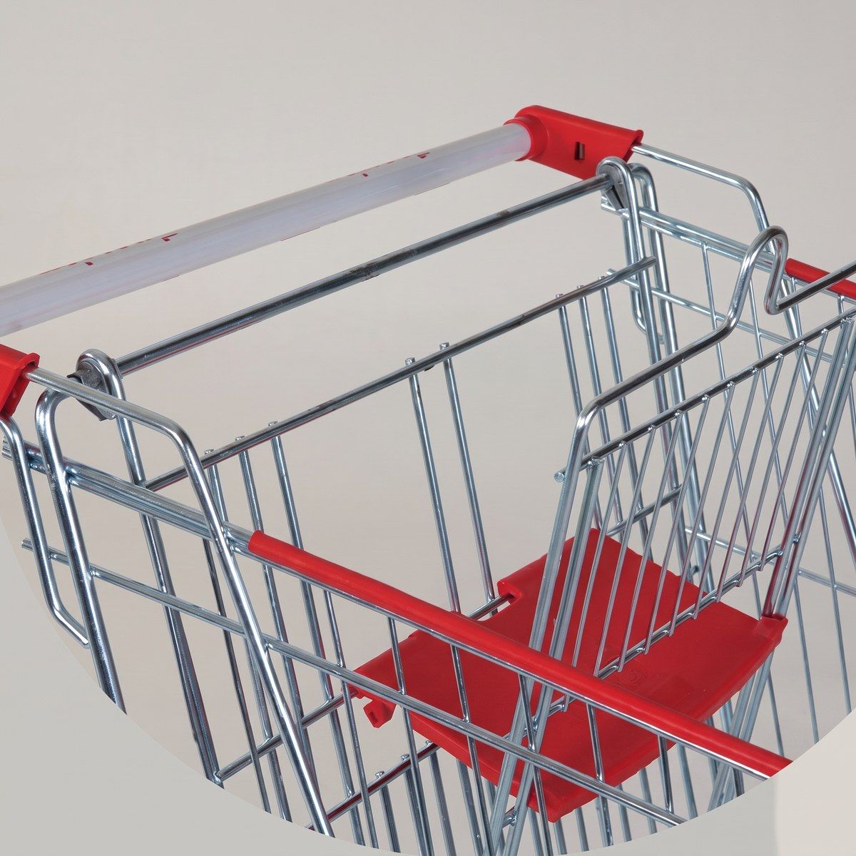 240 Litre Tel Tabanlı Market Arabası – Çocuk oturağı